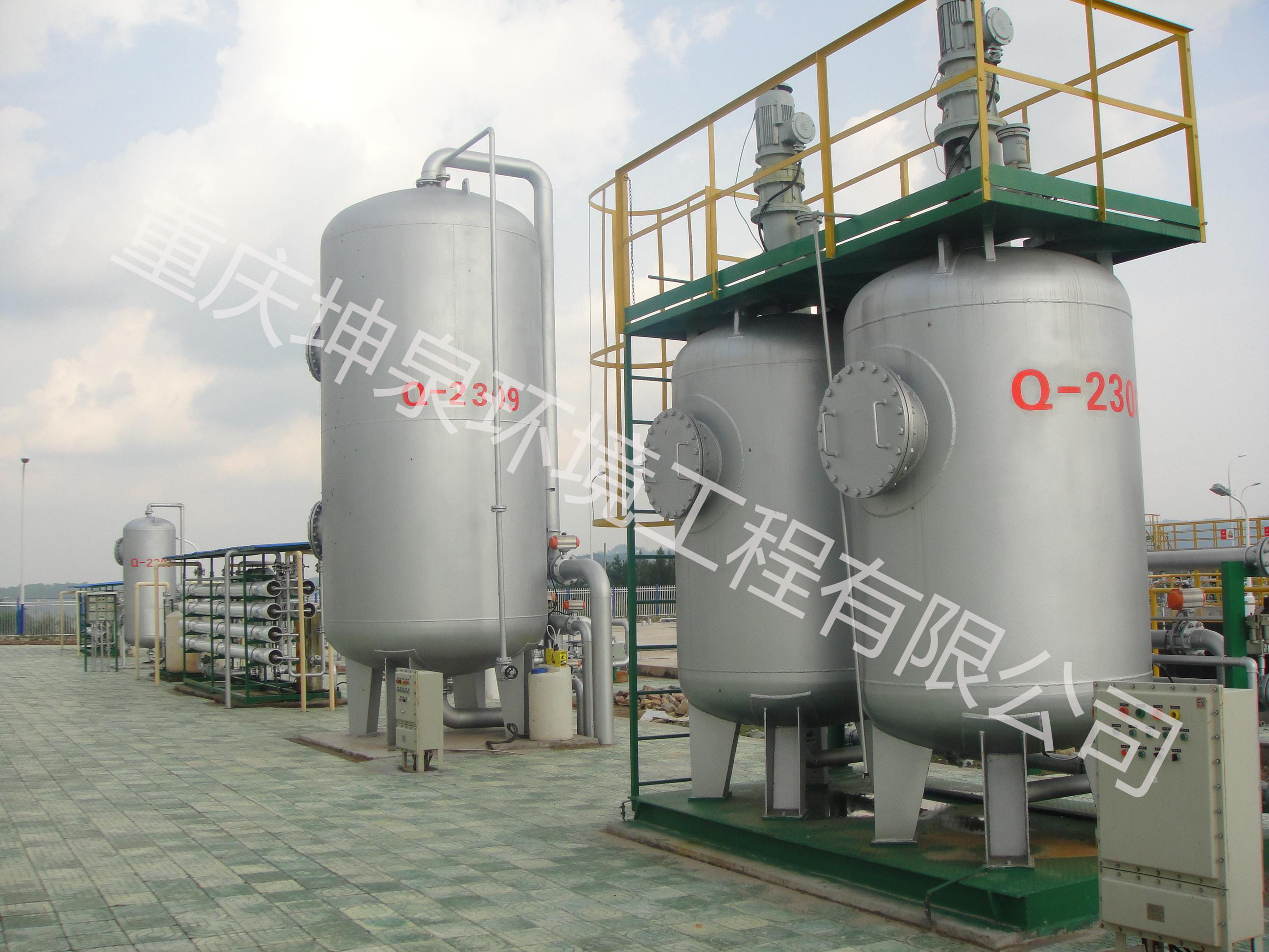 龍崗凈化廠生活污水及工業生產廢水處理工程